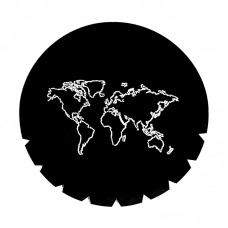 Gobo 78086 The World Outline