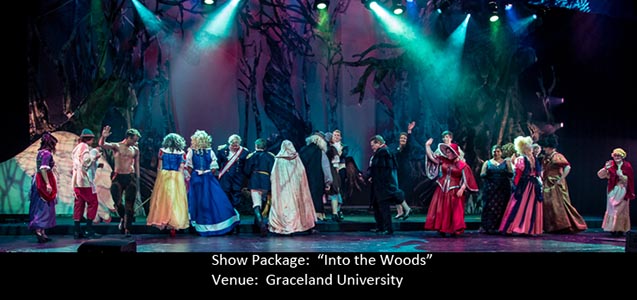 Into The Woods Show Package on Stage