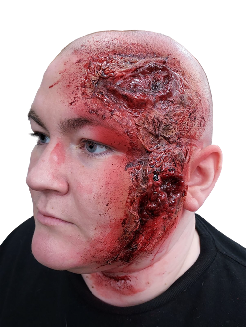 Head Wound makeup - Adriana Randall